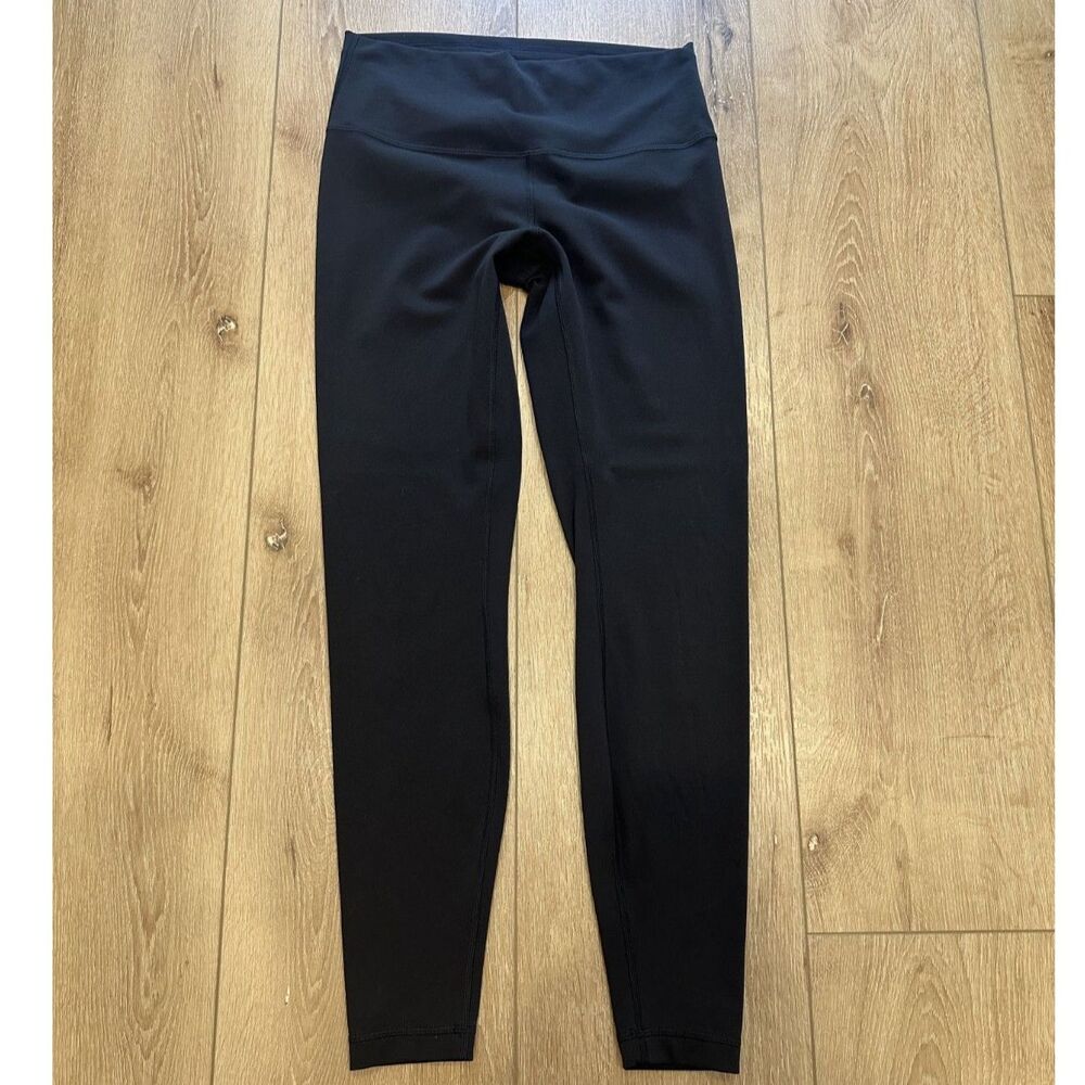 Women's Lululemon Wunder Train Leggings Black Size 10 EUC!